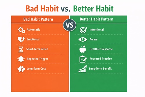 Bad Habit vs Better Habit